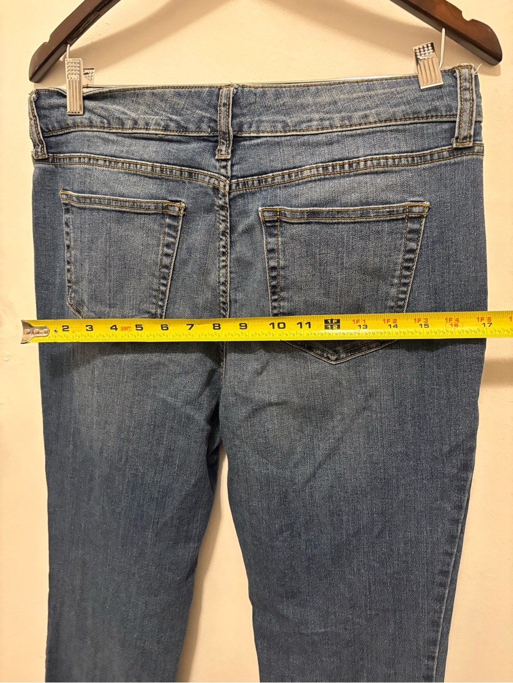 St. John's Bay Women's Boot Cut Jeans in Medium Blue - Picture 8 of 12